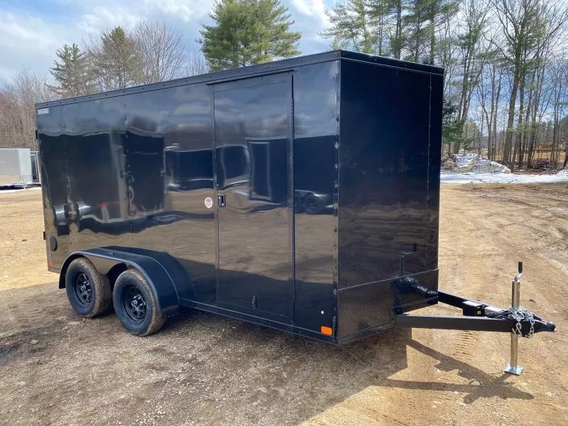 2026 ITI Cargo 7x14 Enclosed 7K Cargo Trailer w/Blackout Package & Ramp Door