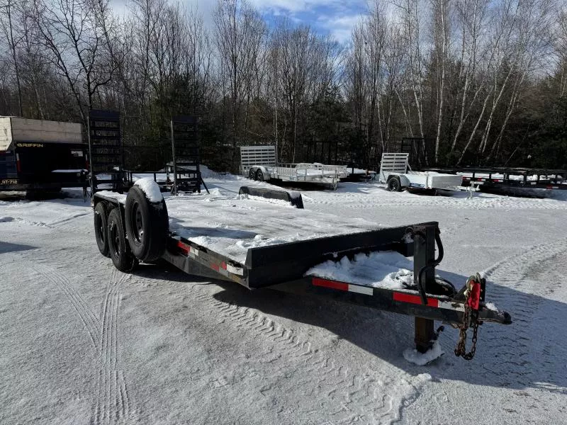 2022 Reiser 7x20 14K LowPro Equipment Trailer w/Stand-Up Ramps