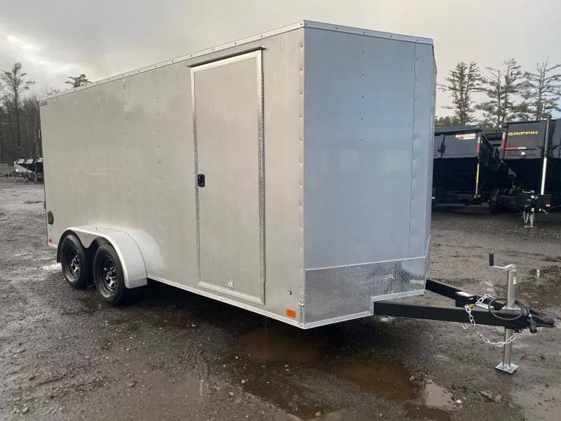 2026 ITI Cargo 7x16 Enclosed 7K Cargo Trailer w/Rear Ramp Door