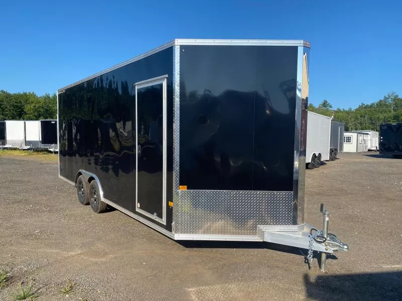 2025 Stealth Trailers 8.5x20 Aluminum 7K Cargo Trailer w/Extra Height & Ramp Door
