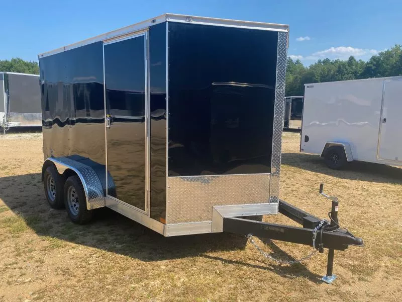 2026 Covered Wagon Trailers 7x12 Enclosed 7K Cargo Trailer w/Rear Double Barn Doors