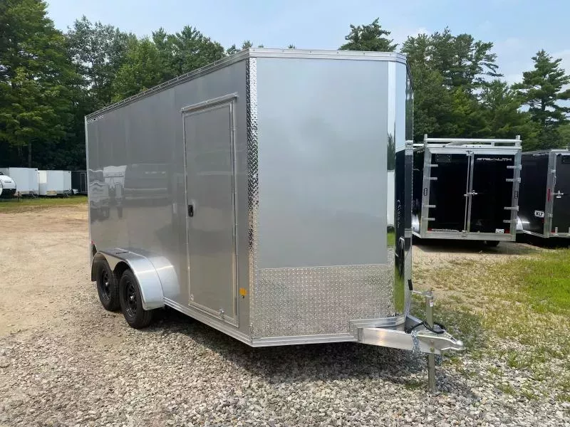 2026 Stealth 7x14 Aluminum 7K Enclosed Cargo Trailer w/Extra Height & Rear Ramp Door