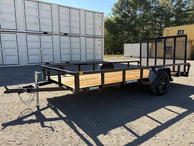 2026 Sure-Trac 7x14 3K Powder Coated Tube Top Utility Trailer