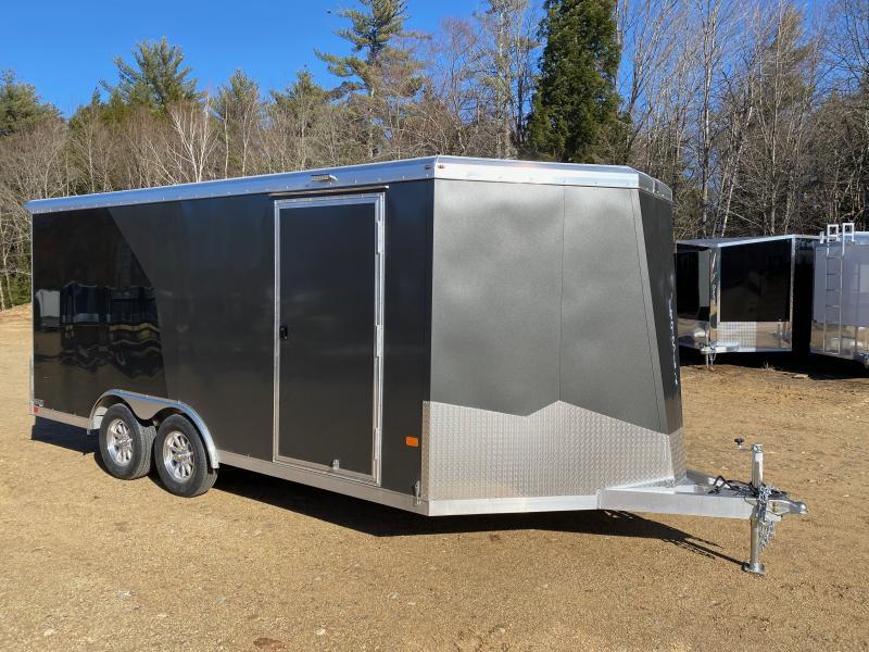 2024 NEO Trailers 8.5x16 Aluminum 7K Enclosed SxS/UTV/Cargo Trailer w/Nudo Floor & Cabinet Package