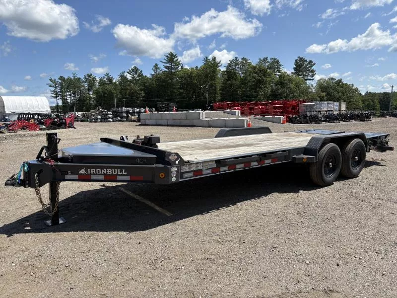 2023 Iron Bull 7x20 14K Equipment Trailer w/Rampage Ramps & Winch 