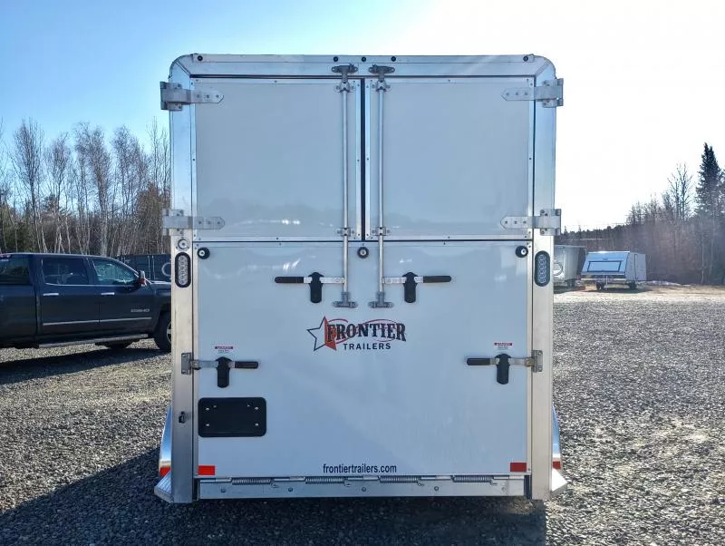 new Horse Trailers Frontier Trailers  for sale, in Manchester, ME Thumbnail 7