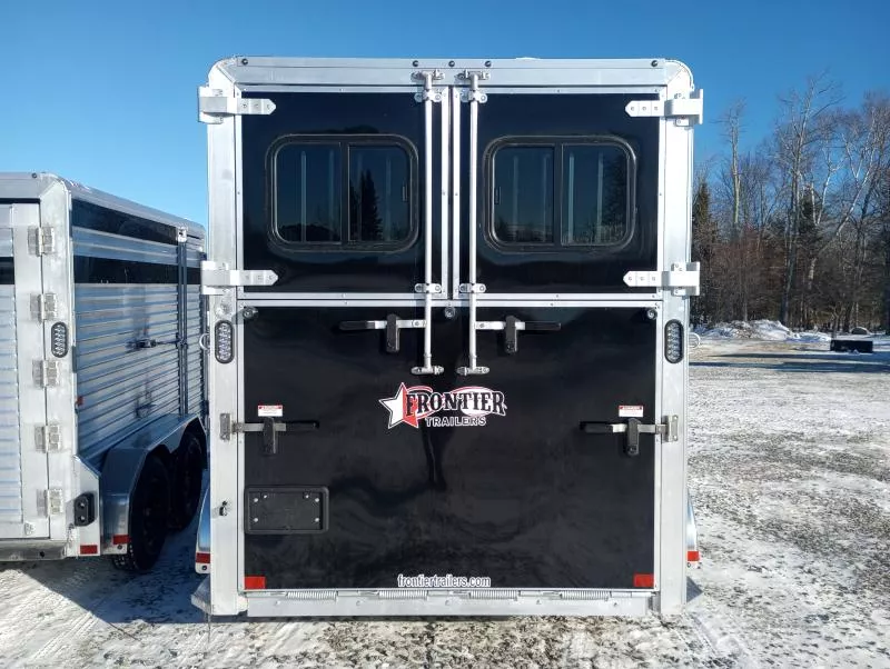 new Horse Trailers Frontier Trailers  for sale, in Manchester, ME Thumbnail 6