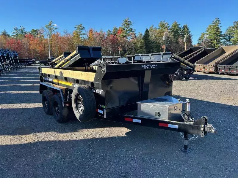 2026 Southland Trailers 6x12 11K Dump Trailer w/Tarp Kit & Ramps