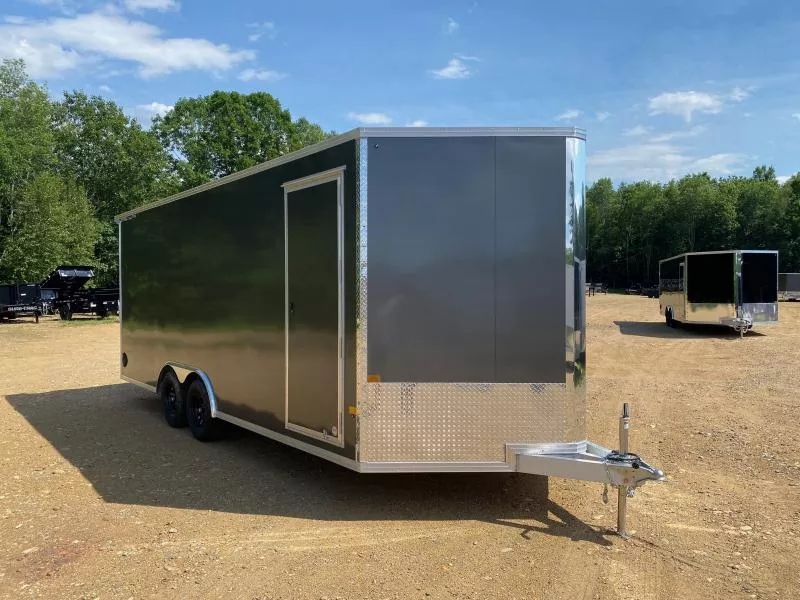 2025 Stealth Trailers 8.5x20 Aluminum 7K Cargo Trailer w/Extra Height & Spoiler