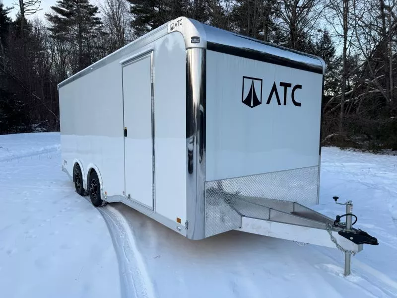 2026 ATC 8.5x20 ROM450 Aluminum 10K Car Hauler w/Escape Door