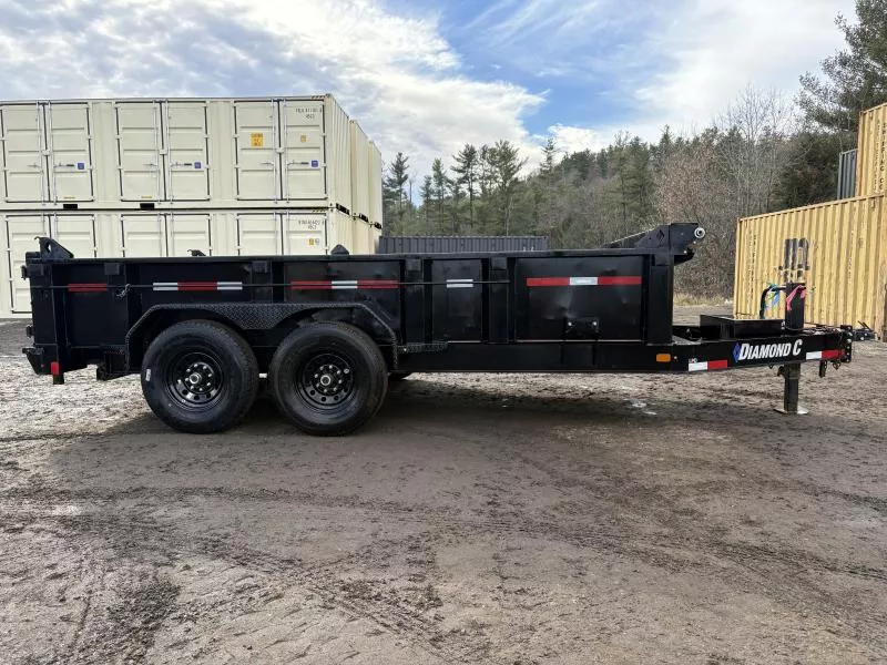 used Dump Trailers Diamond C Trailers  for sale, in Turner, ME Thumbnail 8