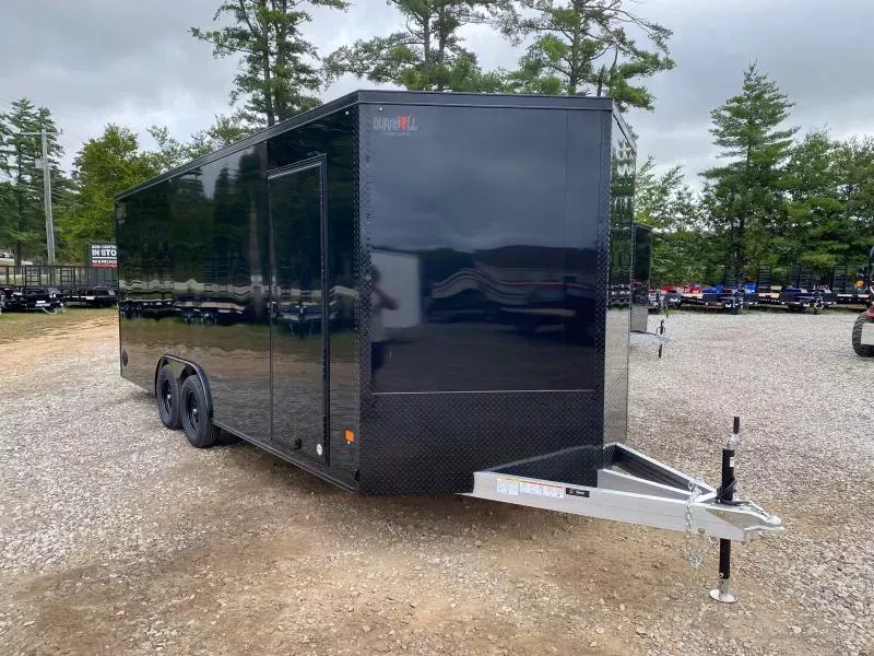 2026 Durabull Trailers 8.5x20 Aluminum Enclosed 7K Cargo Trailer w/Extra Height & Blackout PKG