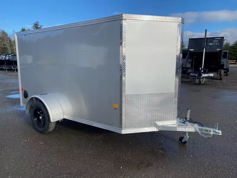 2026 Stealth Trailers 5x10 Aluminum 3K Enclosed Cargo Trailer w/Rear Ramp Door