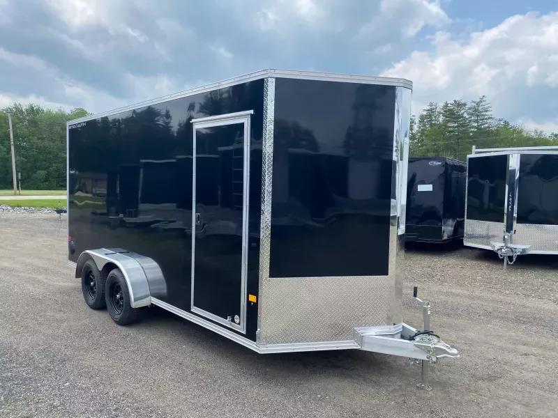 2026 Stealth 7x16 Aluminum 7K Enclosed Cargo Trailer w/Extra Height & Ramp Door