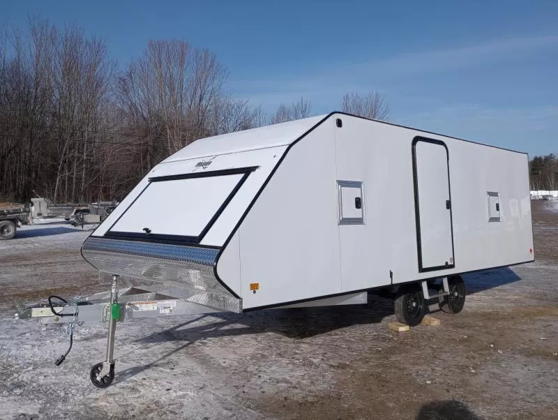 2026 Mission 101x20 Aluminum 4-Place Crossover w/Mats & Guides, Fuel Doors, Tapered Rear Ramp Door