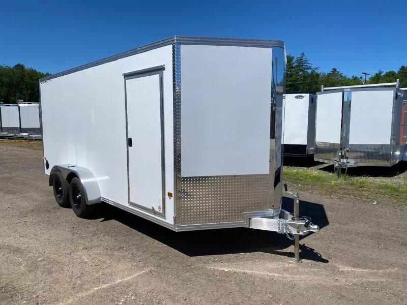 2026 Stealth 7x16 Aluminum 7K Enclosed Cargo Trailer w/Rear Ramp Door
