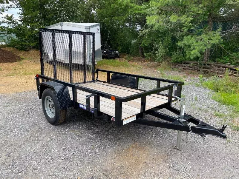 2025 Sure-Trac 5x8 Powder Coated 3K Tube Top Utility Trailer w/Rear Ramp Gate