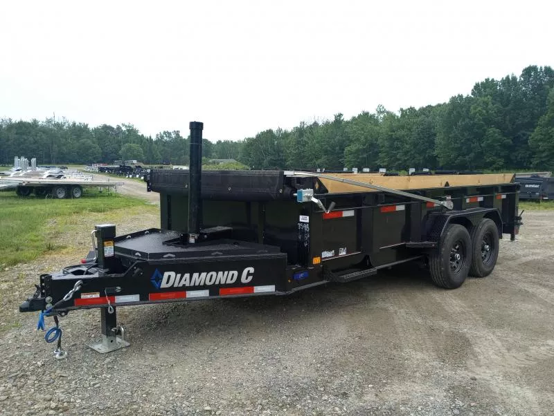 new Dump Trailers Diamond C Trailers  for sale, in Manchester, ME Thumbnail 7