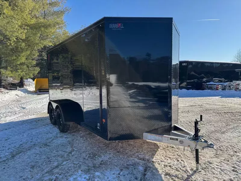 2026 Durabull Trailers 7x14 Aluminum 7K Enclosed Cargo Trailer w/Blackout Pkg. & Ramp Door