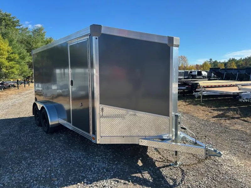 2026 Ideal Cargo 7x14 Galvanized Frame 7K Enclosed Trailer w/Ramp Door & Wall E-Trac