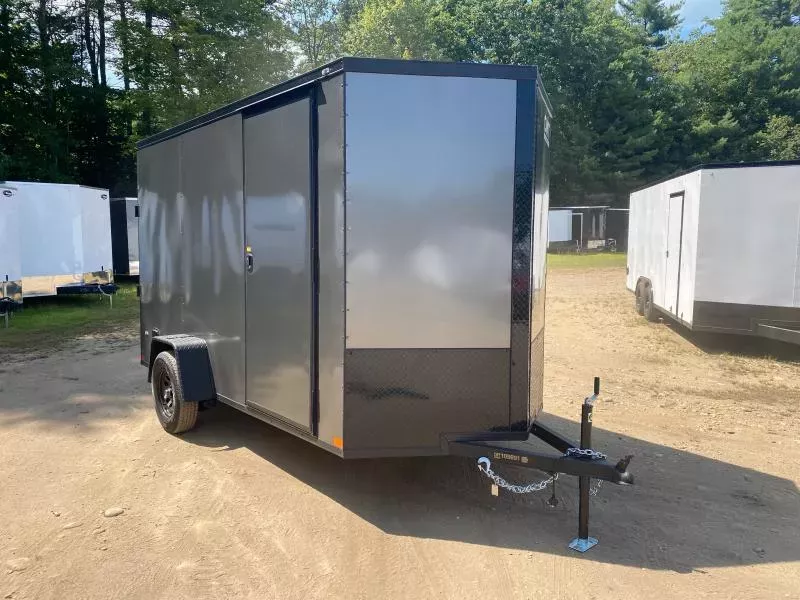 2026 Covered Wagon Trailers 6x12 Enclosed 3K Cargo Trailer w/Extra Height & Blackout PKG