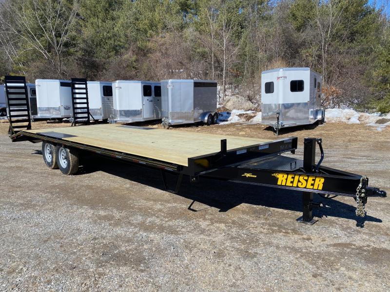 2025 Reiser 8.5x24 12K Deckover X-Series Equipment Trailer w/Stand-Up Ramps