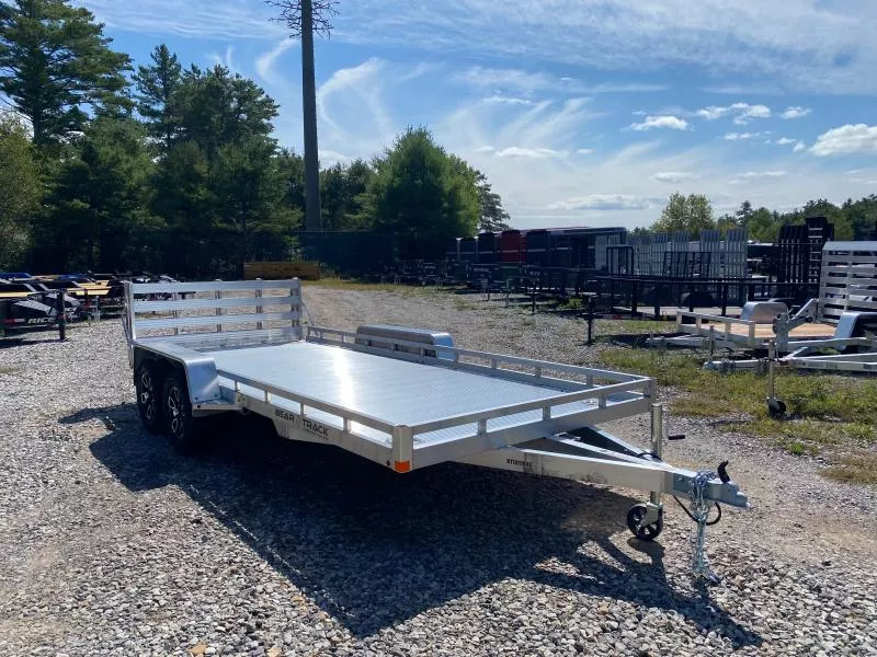 2026 Bear Track 7x16 7K Aluminum Utility w/Bi-Fold Ramp