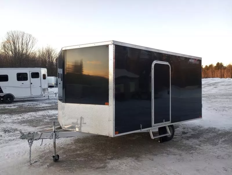 2021 Nitro 101x12 Aluminum 2-Place Crossover w/Galvanized Package, Mats & Guides, Spare Tire & Mount