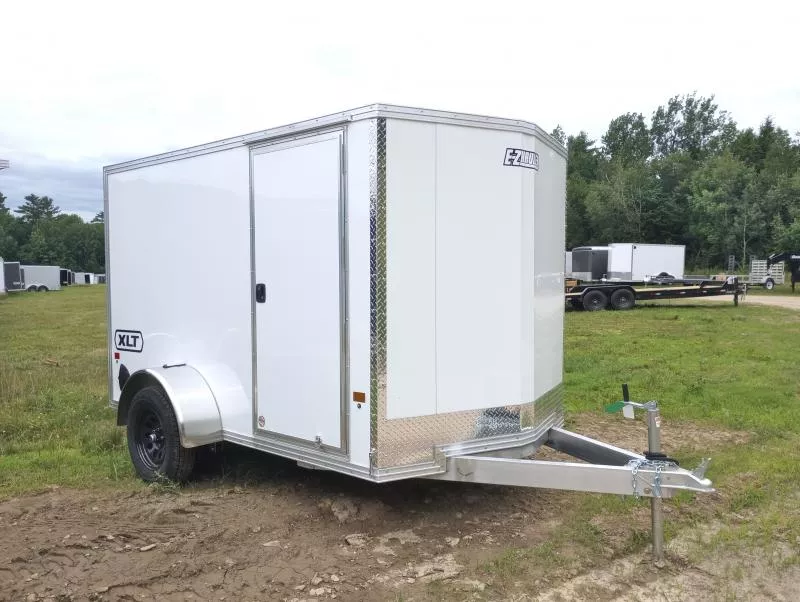 2026 E-Z Hauler 6x10 Aluminum Enclosed Cargo w/Spring Assist Rear Ramp