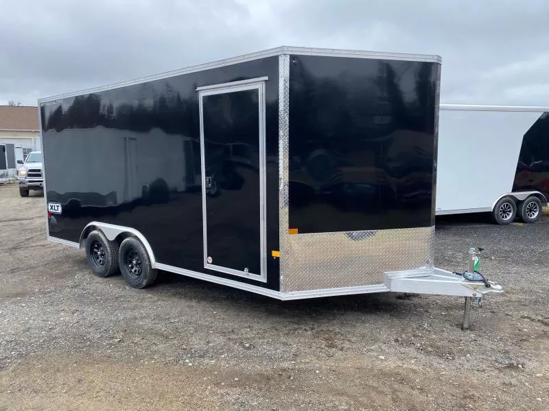 2025 Stealth Trailers 8.5x16 XLT Pro 7K Aluminum Enclosed Car Hauler w/HD Rear Ramp Door