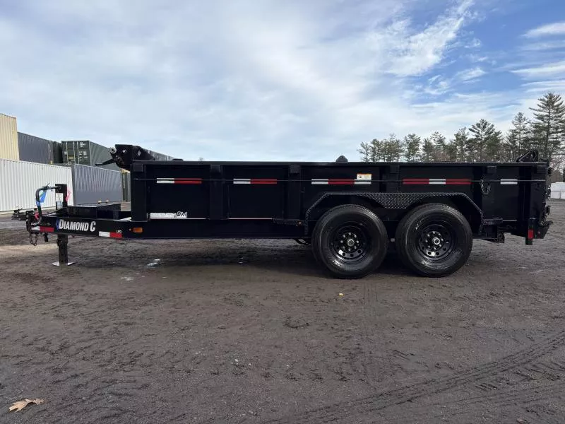 used Dump Trailers Diamond C Trailers  for sale, in Turner, ME Thumbnail 4