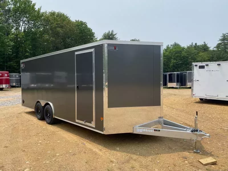 2026 Durabull Trailers 8.5x20 Aluminum Enclosed 7K Cargo Trailer w/Extended Tongue & Ramp Door