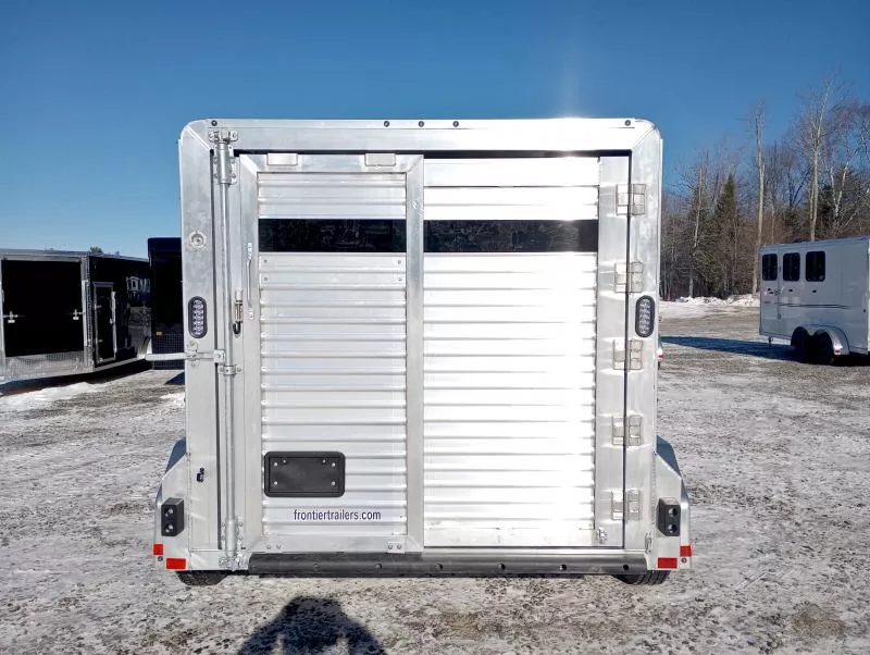 new Horse Trailers Frontier Trailers  for sale, in Manchester, ME Thumbnail 7