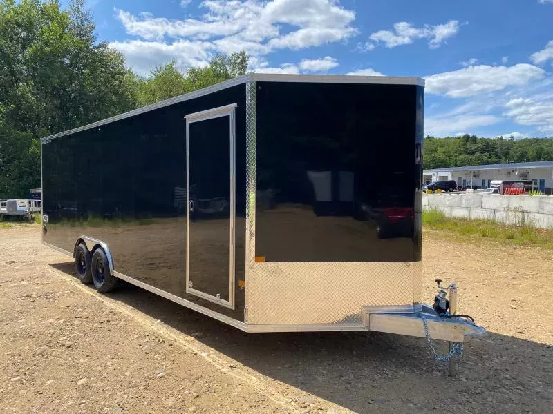 2026 Stealth Trailers 8.5x24 XLT Pro 10K Aluminum Enclosed Car Hauler w/Escape Door & HD Ramp