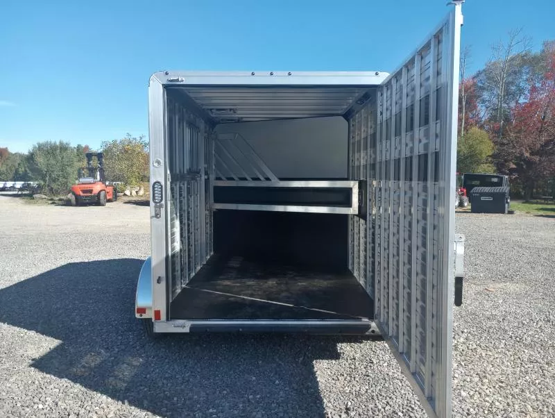 new Horse Trailers Frontier Trailers  for sale, in Manchester, ME Thumbnail 2