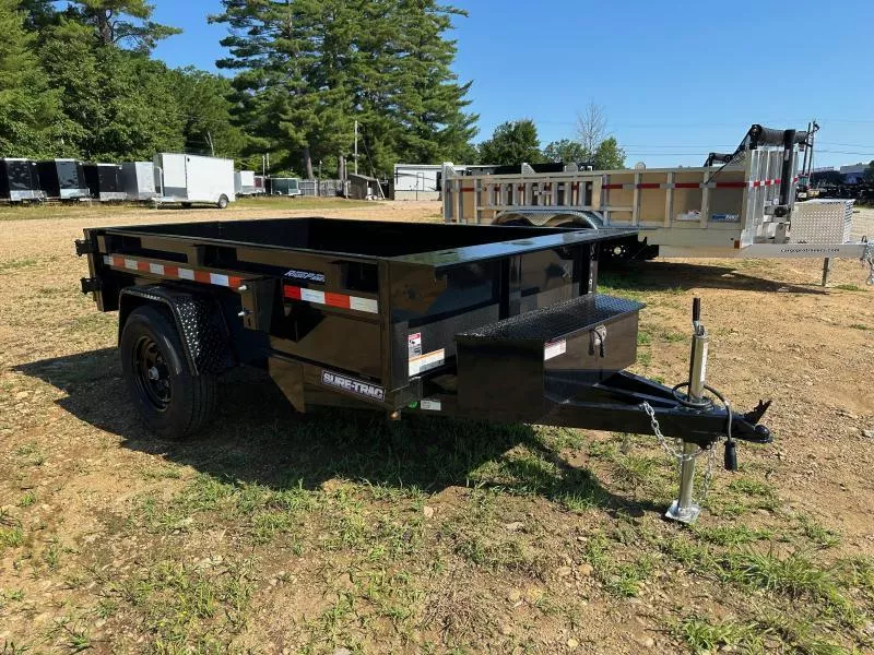 2026 Sure-Trac 5x8 Low Profile 5K Powder Coated Dump Trailer