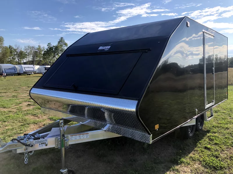 2026 Mission 101x14 Aluminum 2-Place Crossover w/Track Mats-Ski Guides. 1480 lbs.