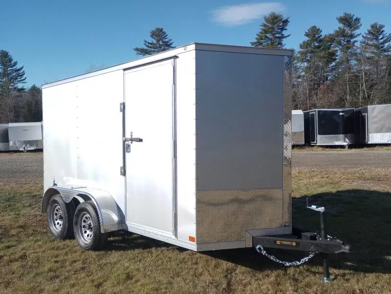 2026 Covered Wagon 6x12 7K Enclosed Cargo w/Barn Doors, Recessed D-Rings