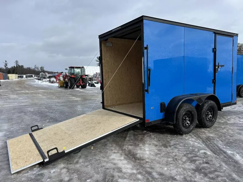 2026 Covered Wagon Trailers 6x12 Enclosed Cargo w/Blackout Package & PolyCOR Exterior 