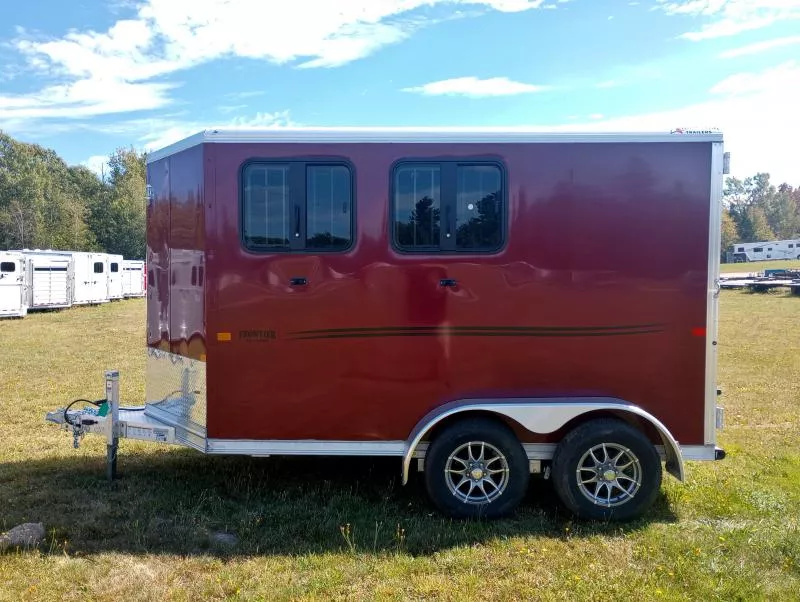 new Horse Trailers Frontier Trailers  for sale, in Manchester, ME Thumbnail 5