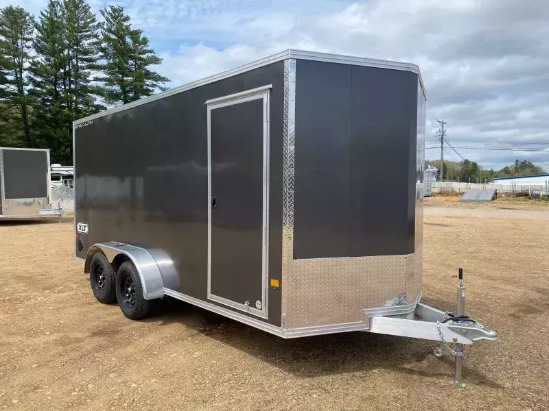 2025 Stealth Trailers XLT PRO 7x16 Aluminum Enclosed 7K Cargo Trailer w/Extra Height & Ramp Door
