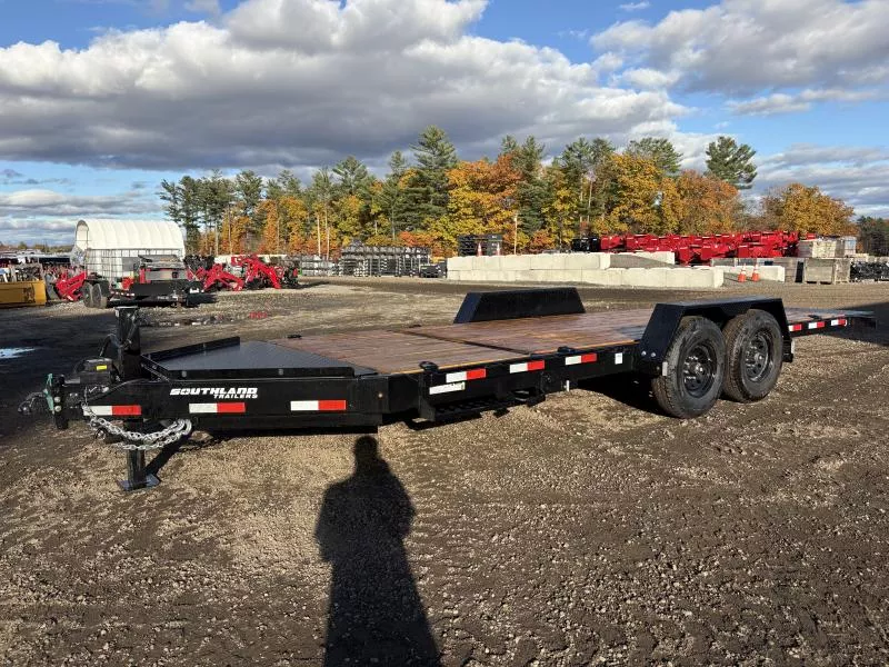 2026 Southland Trailers 7x16+4 Partial Tilt 17.4K Equipment Trailer w/In-Tongue Toolbox