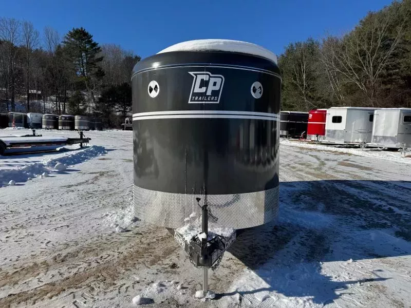 2026 CornPro 7x16 Steel 10K Livestock Trailer w/Center Divider & Combo Gate