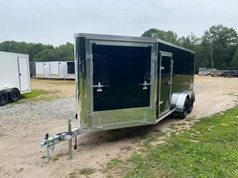 2026 Stealth Trailers 7x14+4.5 XLT PRO Aluminum 2-Place Enclosed Snowmobile Trailer