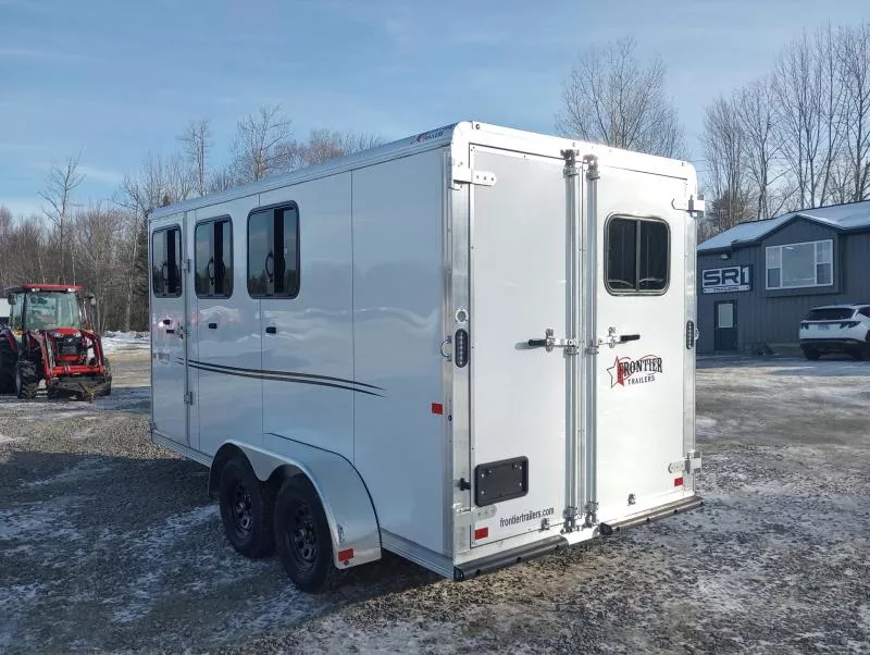new Horse Trailers Frontier Trailers  for sale, in Manchester, ME Thumbnail 5