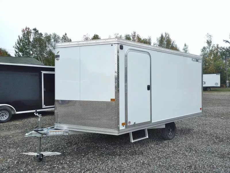 2026 Mission 101x12 Aluminum 2-Place Crossover 2.0 w/Mats & Guides, Tapered Ramp, Spare Tire Mount