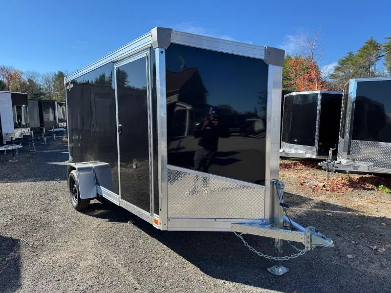 2026 Ideal Cargo 6x12 Galvanized Frame 3K Enclosed Trailer w/Ramp Door & Wall E-Trac