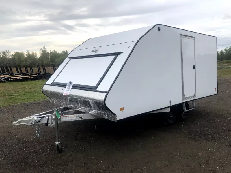 2026 Mission 101x14 Aluminum 2-Place Crossover w/Track Mats-Ski Guides. 1480 lbs.