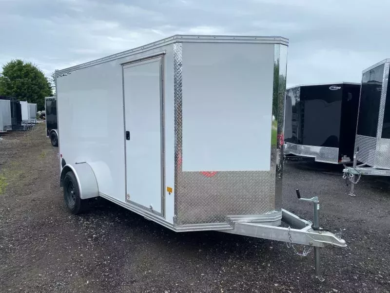 2026 Stealth 6x12 Aluminum 3K Enclosed Cargo Trailer w/Rear Double Barn Doors