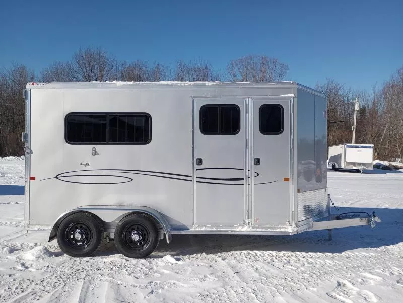 new Horse Trailers Frontier Trailers  for sale, in Manchester, ME Thumbnail 9